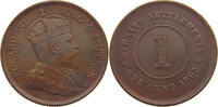 STRAITS SETTLEMENTS 1 CENT EDWARD VII. (1901 - 1910) -