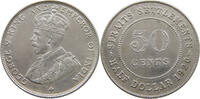 STRAITS SETTLEMENTS 50 CENTS GEORGE V. (1910-1936) -