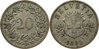 20 RAPPEN 1859 SCHWEIZ  SS