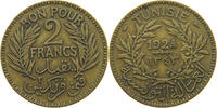 TUNISIA 2 FRANCS -