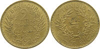 TUNISIA 2 FRANCS -