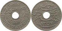 TUNISIA 25 CENTIMES -
