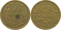 TUNISIA 50 CENTIMES -