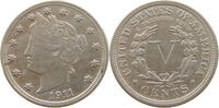 NICKEL 1911 UNITED STATES OF AMERICA LIBERTY SS