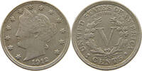 NICKEL 1912 D UNITED STATES OF AMERICA LIBERTY SS