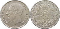 Belgium 5 Francs Fälschung Silber, Inkuse -