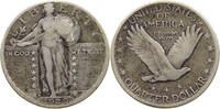 UNITED STATES OF AMERICA QUARTER STANDING LIBERTY -