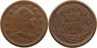 UNITED STATES OF AMERICA TOKEN NEW YORK CIVIL WAR TOKEN -