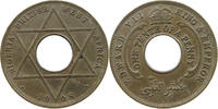 BRITISH WEST AFRICA 1/10 PENNY EDWARD VII. (1901 - 1910) -