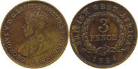 BRITISH WEST AFRICA 3 PENCE GEORGE V. (1910-1936) -
