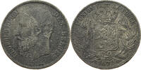 Belgien 5 Francs Fälschung Zink -