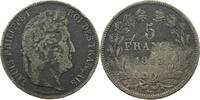 Frankreich 5 Francs Fälschung Zink -