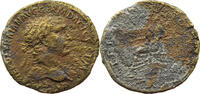 Rome Sestertius Fälschung Trajan -