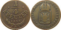 Haus Habsburg 1/4 kreuzer Franz II. (I.) 1792-1835. -