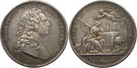 Frankreich Medaille Louis XV ARTIUM PARENS DECENT ET PHILOSOPHOS CORONAE -