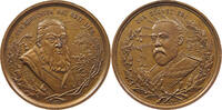 South Africa Medaille Burenkrieg 1899-1901. Medaille 1899/190? (o. Sign.) auf Paul Krüger / Edward VII -