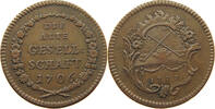 Frankfurt Medaille Spielmarke 1777 der Alten Gesellschaft. -