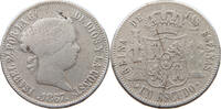 Spain Escudo Silvered copper counterfeit, Fälschung -