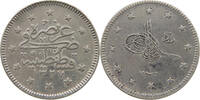 TURKEY OTTOMAN 2 KURUS Muhammad V. (1909-1918) -