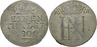 WESTFALEN KÖNIGREICH 1/24 TALER Hieronymus Napoleon 1807-1813. -