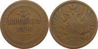 RUSSIA 3 KOPEKS Alexander II. 1855-1881 -