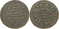 ANGLO SAXON PENNY Eric Bloodaxe 952-954 - SILVER RESTRIKE -