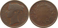 EAST INDIA COMPANY 1/2 CENT Victoria 1837-1901 -