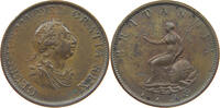 GREAT BRITAIN HALFPENNY GEORGE III. 1760-1820 -