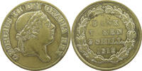 GREAT BRITAIN 3 SHILLING RESTRIKE GEORGE III. 1760-1820 -