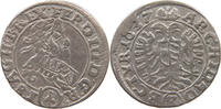HAUS HABSBURG 3 KREUZER Ferdinand II. 1619-1637 FEHPRÄGUNG DOPPELSCHLAG -