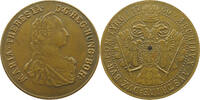 HAUS HABSBURG MEDAILLE Maria Theresia (1740-1780) NACHPRÄGUNG -