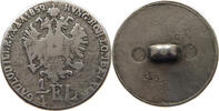 HAUS HABSBURG KNOPF NACHPRÄGUNG, RESTRIKE, COPY, 1/4 GULDEN GROSSE -