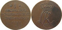 SCHLESWIG HOLSTEIN SECHSLING Christian VII. (1766-1808) -