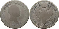 POLAND 2 ZLOTE Alexander I., 1801 - 1825 -