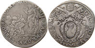 PAPAL STATES TESTONE GREGOR XIII. VENITE AD ME OMNE -