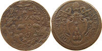 PAPAL STATES 1/2 BAIOCCO ALEXANDER VII. 1655-1667 -