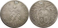 PAPAL STATES TESTONE CLEMENS IX. 1667-1669 -