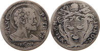 PAPAL STATES 1/2 GROSSO SANC PETRVS INNOCENT XII. -
