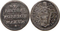 PAPAL STATES 1/2 GROSSO PAVPERI PORRIGE MANVM CLEMENS XI. -