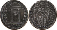 PAPAL STATES 1/2 GROSSO ANNO IVBIL BENEDICT XIII. -