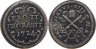 PAPAL STATES 1/2 GROSS PAPAL STATES 1/2 GROSSO 1724 PRO TE EXORABIT BENEDICT XIII. -