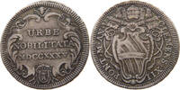 PAPAL STATES TESTONE PAPAL STATES TESTONE 1735 CLEMENS XII. URBE NOBILITATA -