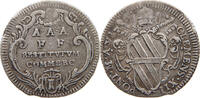 PAPAL STATES GIULIO CLEMENS XII. AAA FFF RESTITVTVM COMMERC -