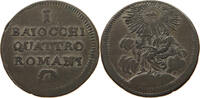 PAPAL STATES 4 BAIOCCHI 4 BAIOCCHI ROMANI CLEMENS XII. -