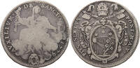PAPAL STATES 1/2 SCUDO PIUS VI. -