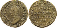 PAPAL STATES 5 BAIOCCHI SAN SEVERINO PIUS VI. -