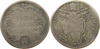PAPAL STATES TESTONE URBE NOBILITATA CLEMENS XII. -