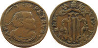 PAPAL STATES QUATTRINO GUBBIO BENEDICT XIV. -