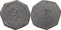 BELGIUM FRANC 1 FRANC 1922 PATTERN LEAD UNIFACE R3 DUPRIEZ 2165 -