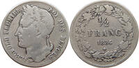 BELGIUM 1/2 FRANC RARE -